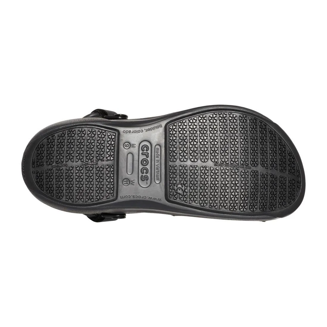 BA006-48 Crocs Bistro Pro LiteRide Clog Black 48
