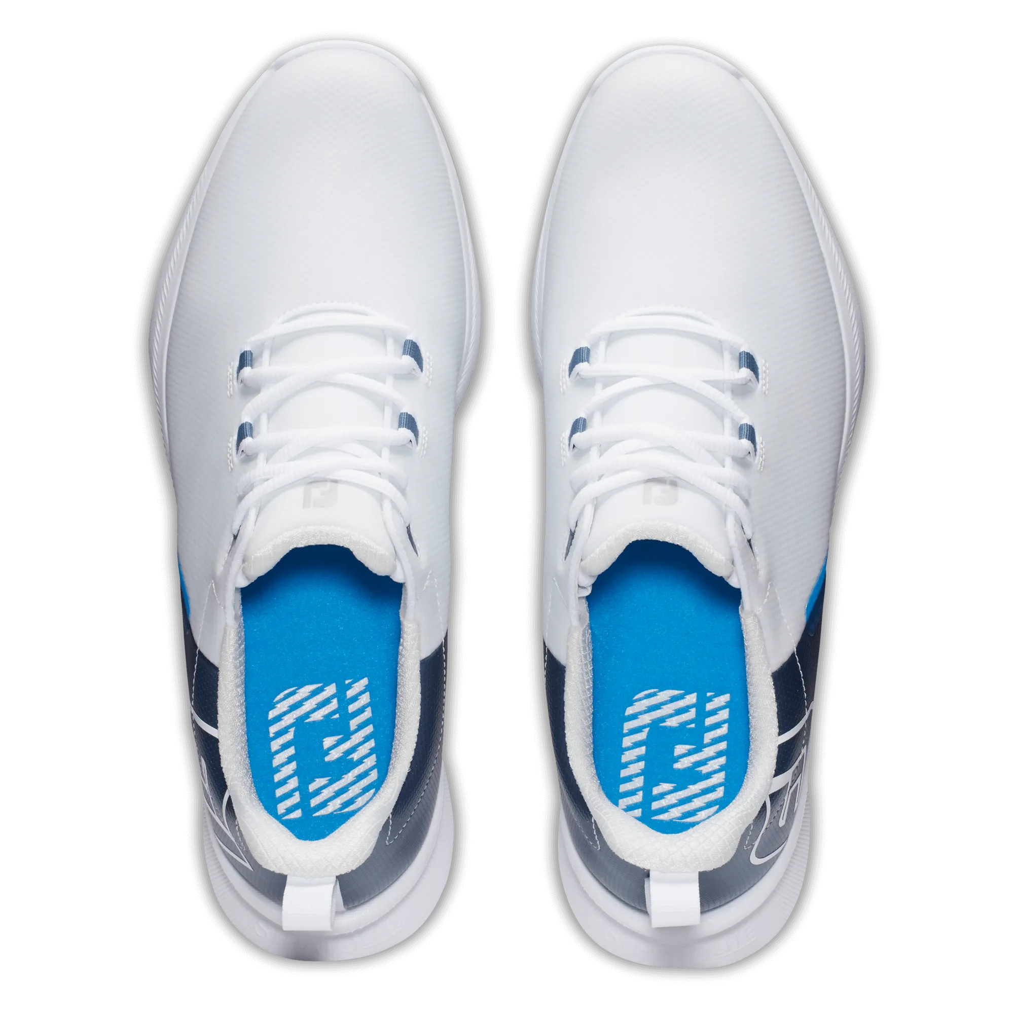 Footjoy Fuel Sport Golf Shoes - White/Navy/Blue