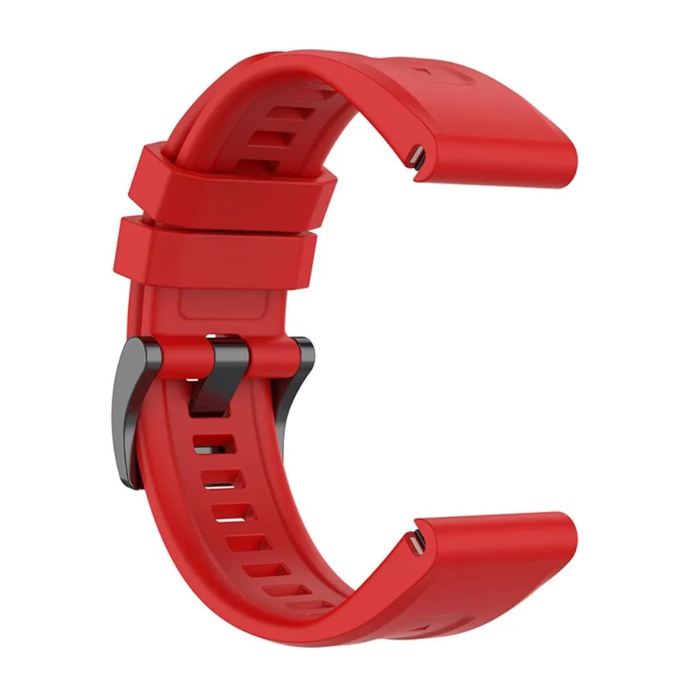 Garmin Fenix 7 / Epix Gen 2 / Descent G1 silicone watch strap - Red