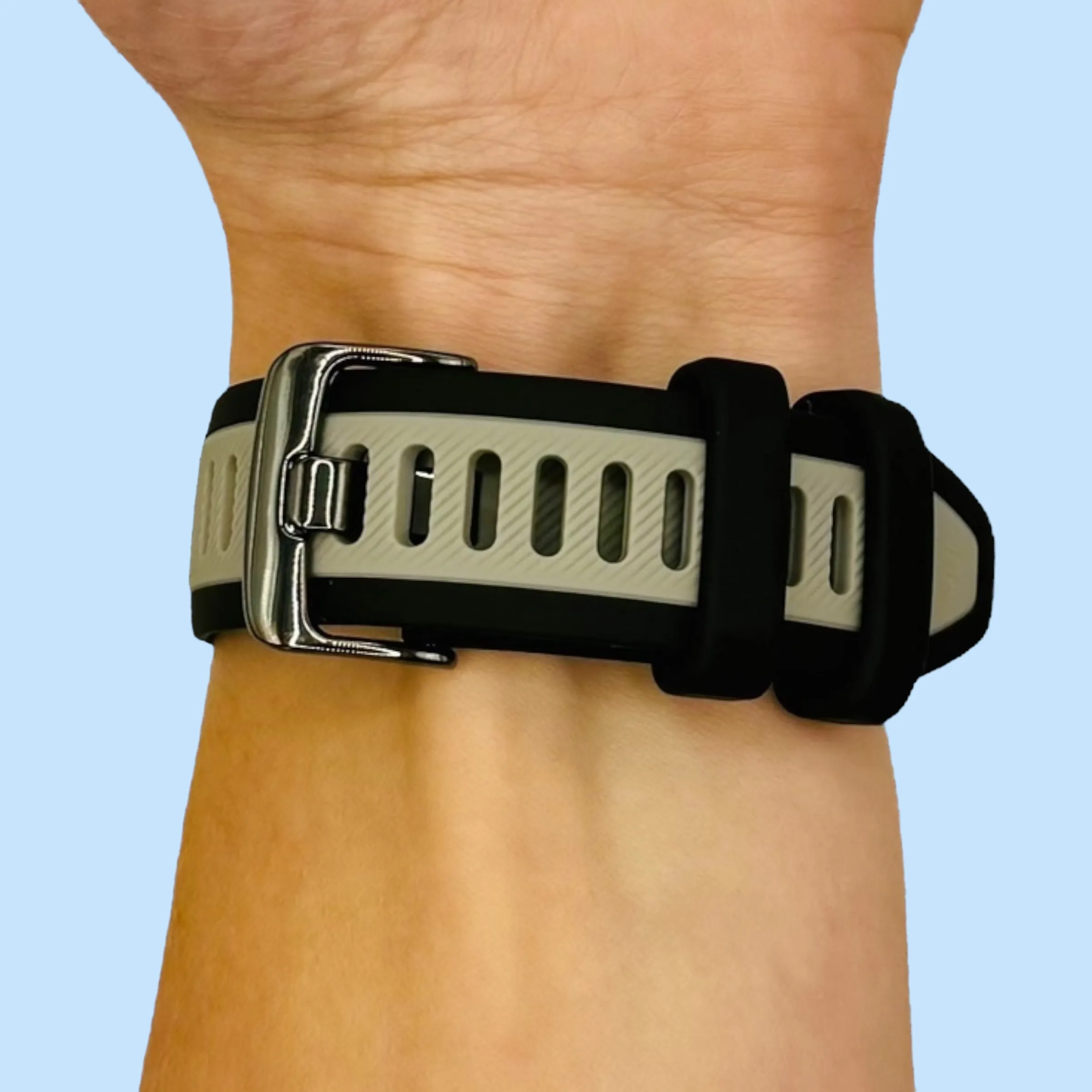 Garmin Vivomove HR & HR Sports Dual Colour Silicone Watch Straps