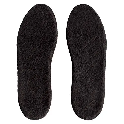 Height Increase Insoles with Fur and Air Cushion - 2" Shoe Lifts - Heel Lift (US Women's 6-8) Black