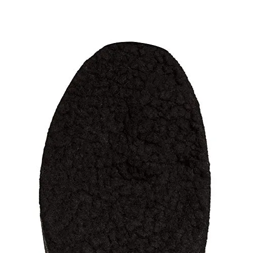 Height Increase Insoles with Fur and Air Cushion - 2" Shoe Lifts - Heel Lift (US Women's 6-8) Black